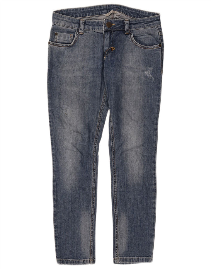 Pinko Dame Slim Jeans W28 L27 Blå Bomuld