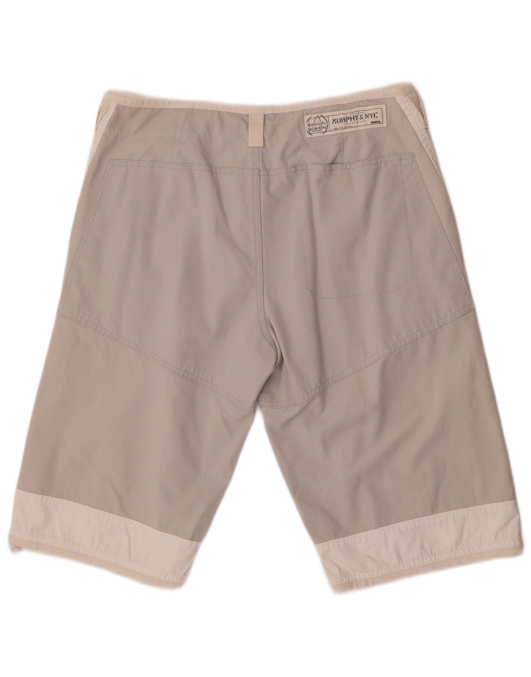 Murphy & Nye Herre Sailmakers Chino Shorts W34 Large White Colourblock