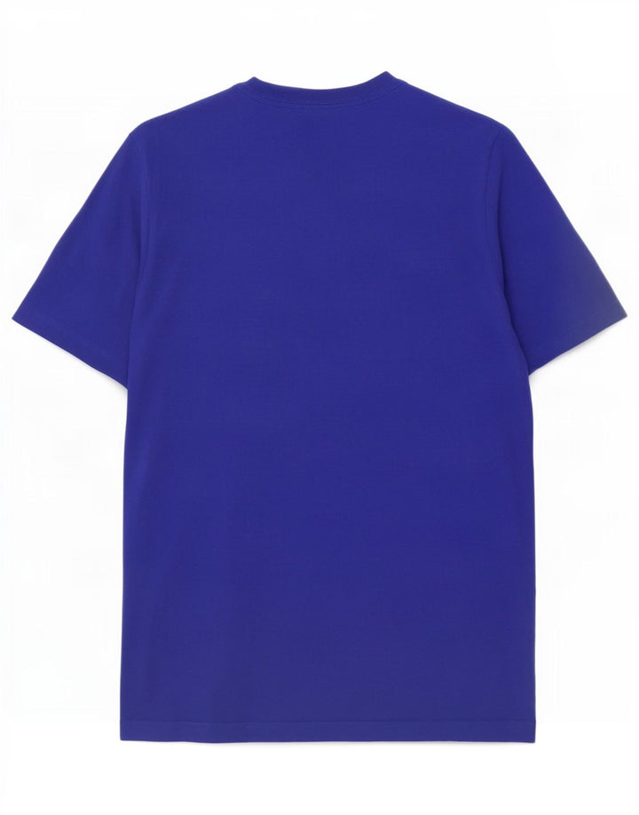 Adidas herre T-shirt top lille blå bomuld