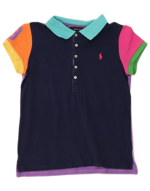 Ralph Lauren Pige Polo Shirt 15-16 år XL Flerfarvet Colourblock