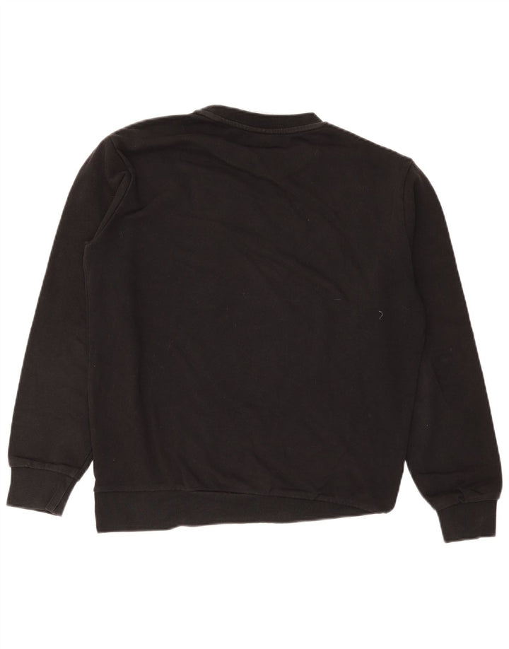 Zara Herre Sweatshirt Jumper Lille sort bomuld