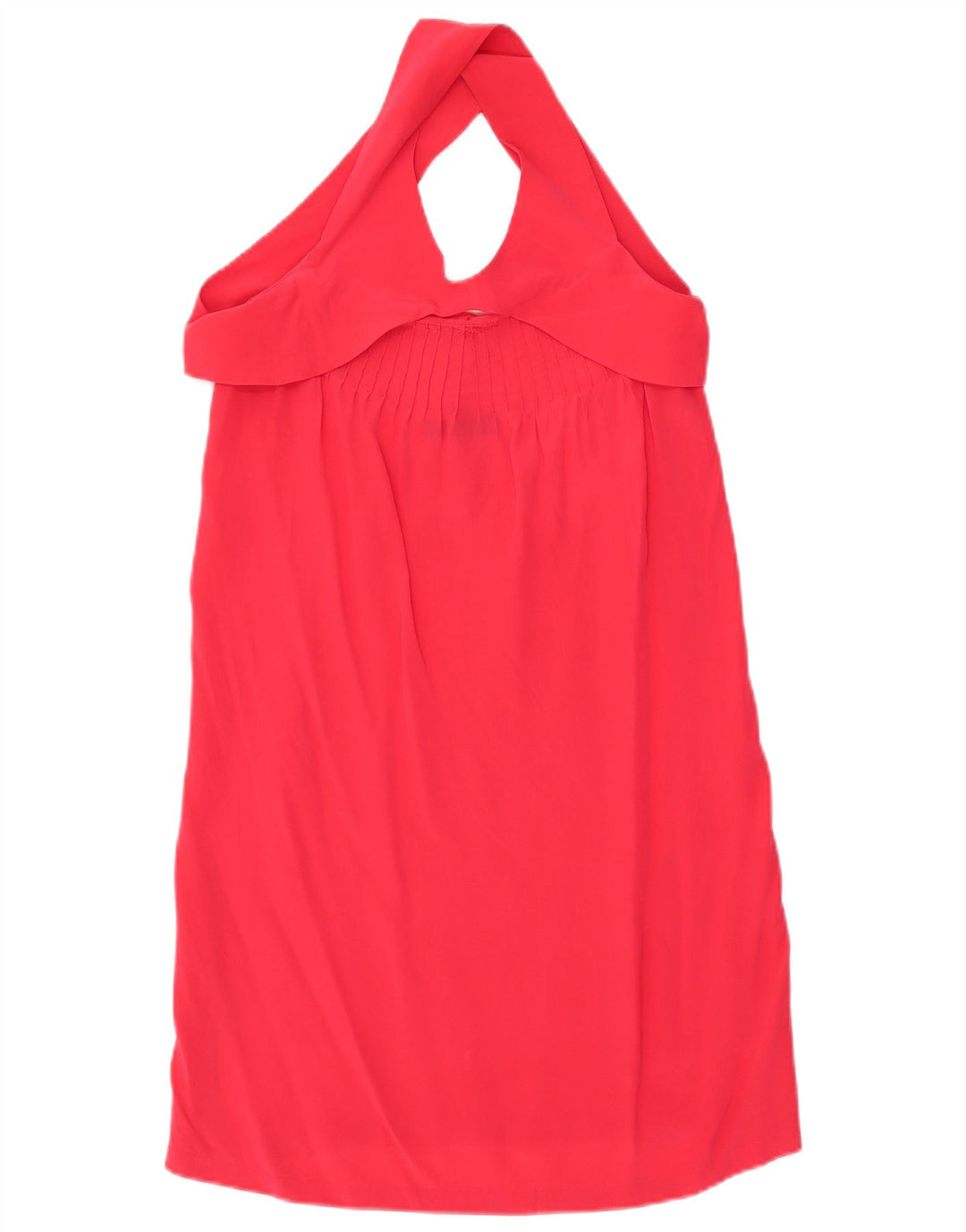 Liu Jo Dame Halter Dress IT 42 Medium Rød Silke