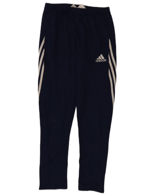 Adidas Drenge Træningsdragt Bukser 13-14 år XL Navy Blue Colourblock