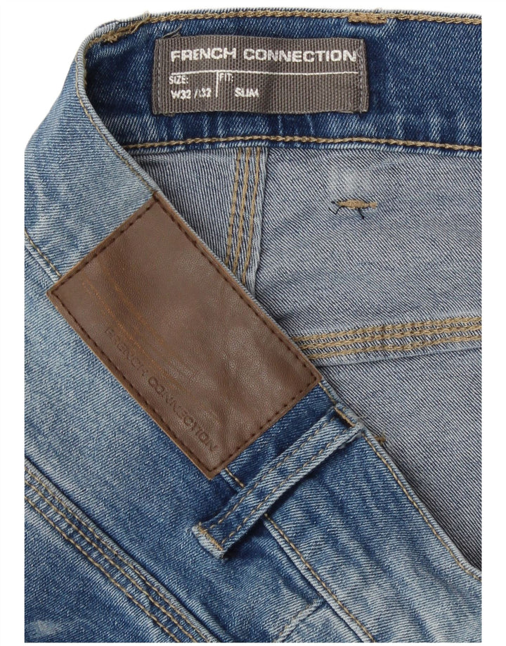 French Connection Herre Slim Jeans W32 L32 Blå Bomuld