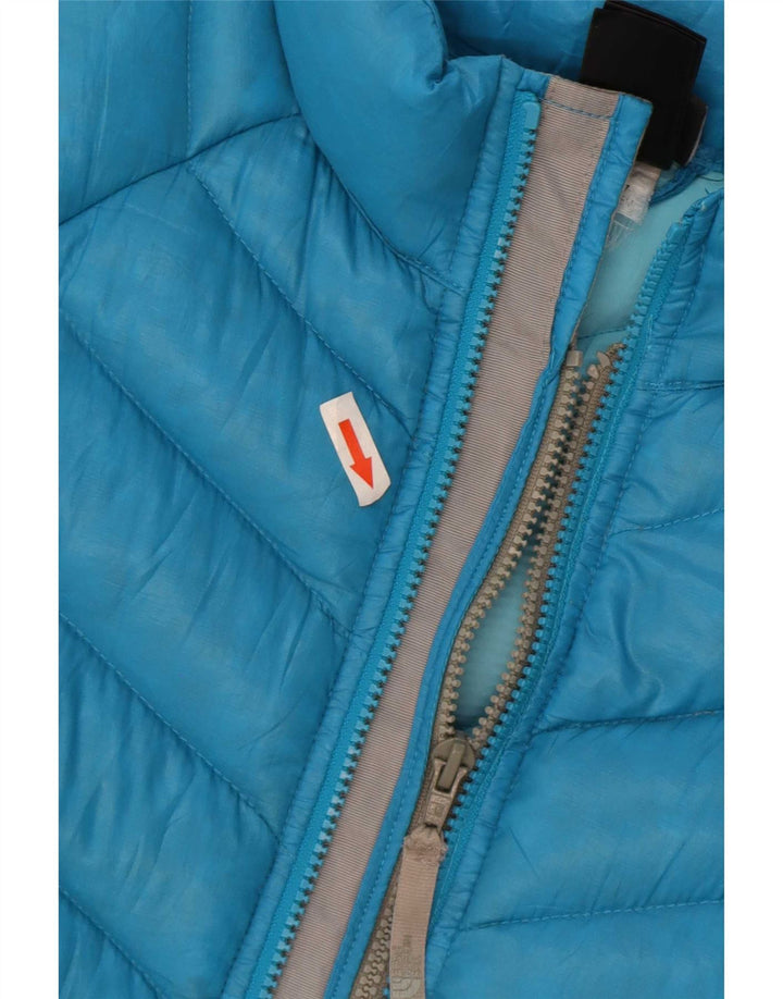 The North Face Piger polstret jakke 10-11 år Medium Blue Colourblock