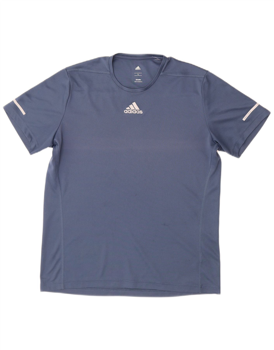 Adidas Herre Climalite T-Shirt Top Stor Marineblå
