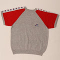 CHAMPION Mens Graphic Sweatshirt Jumper Medium Grey Colourblock Vintage Champion and Second-Hand Champion from Messina Hembry 