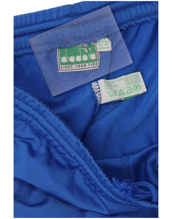 Diadora Herre grafiske træningsdragt bukser store blå polyester