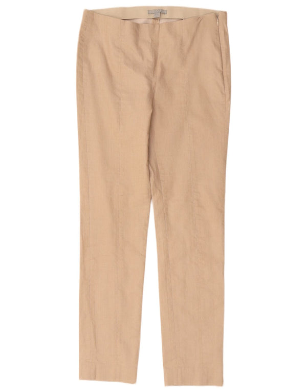 Cos Dame Slim Casual Bukser EU 36 Small W28 L27 Beige Bomuld