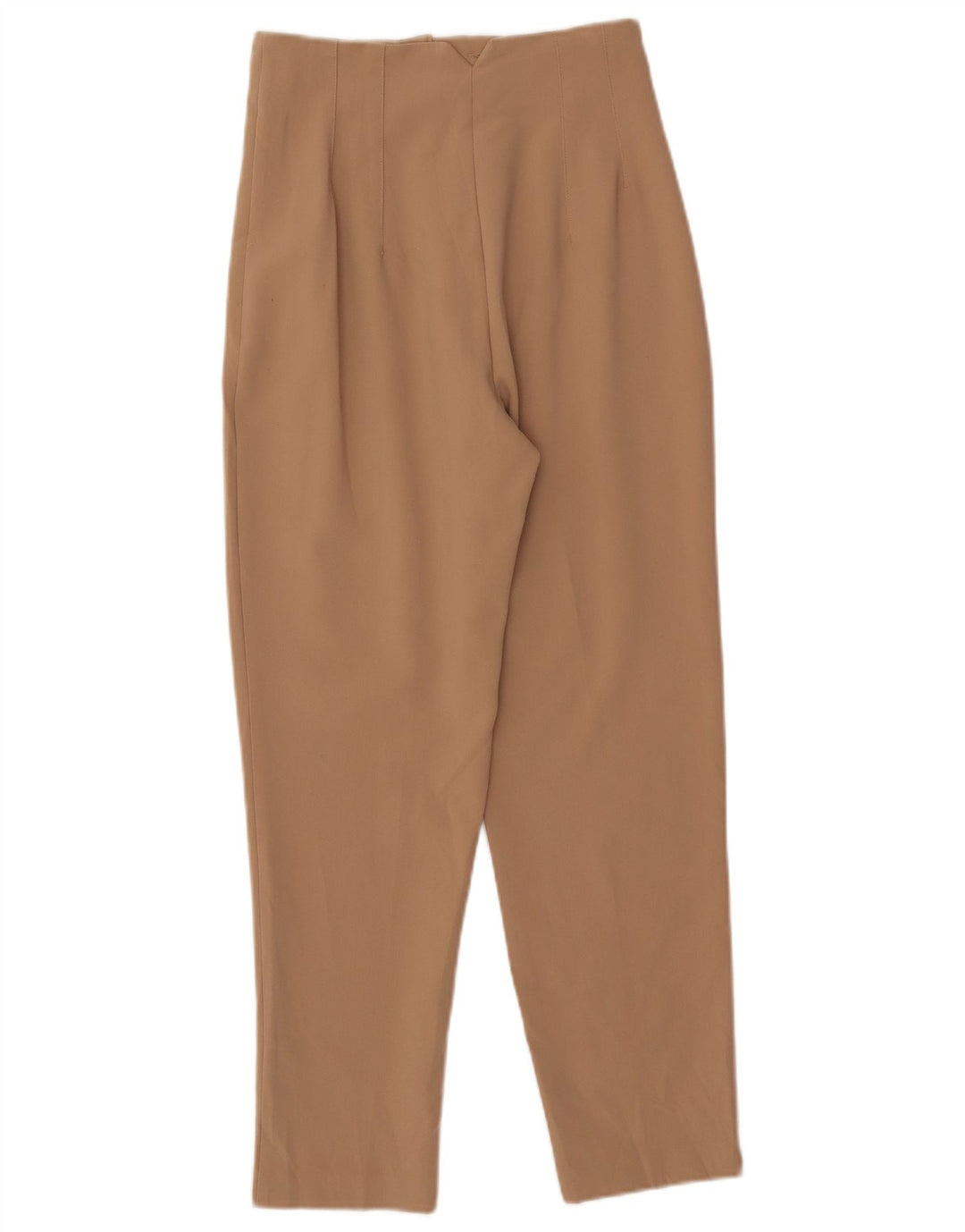 Zara koniske Chinobukser til kvinder Small W26 L27 Beige Polyester
