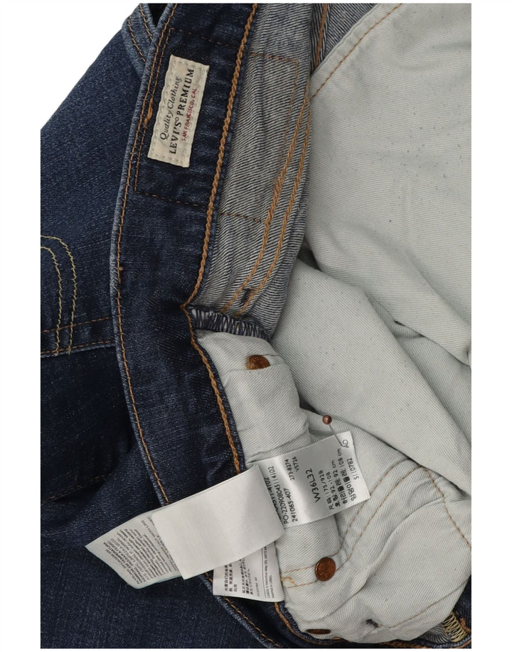 Levi's Herre 511 Slim Jeans W36L32 Marineblå Bomuld