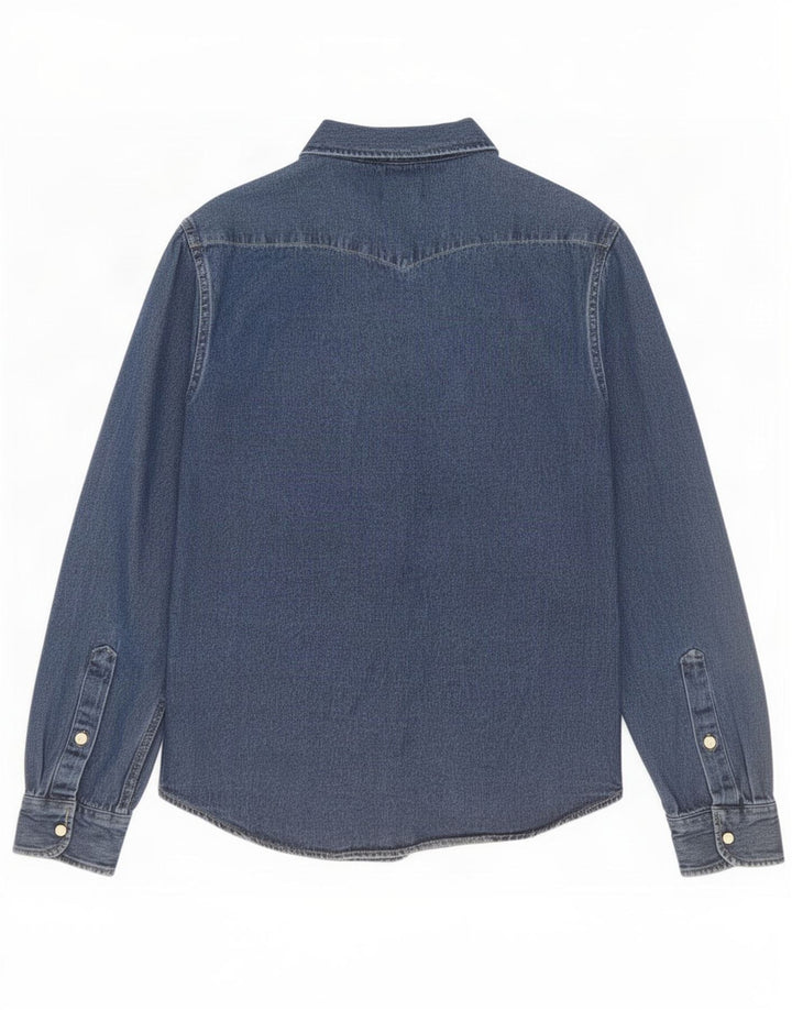 Lee Denimskjorte til mænd, lille blå