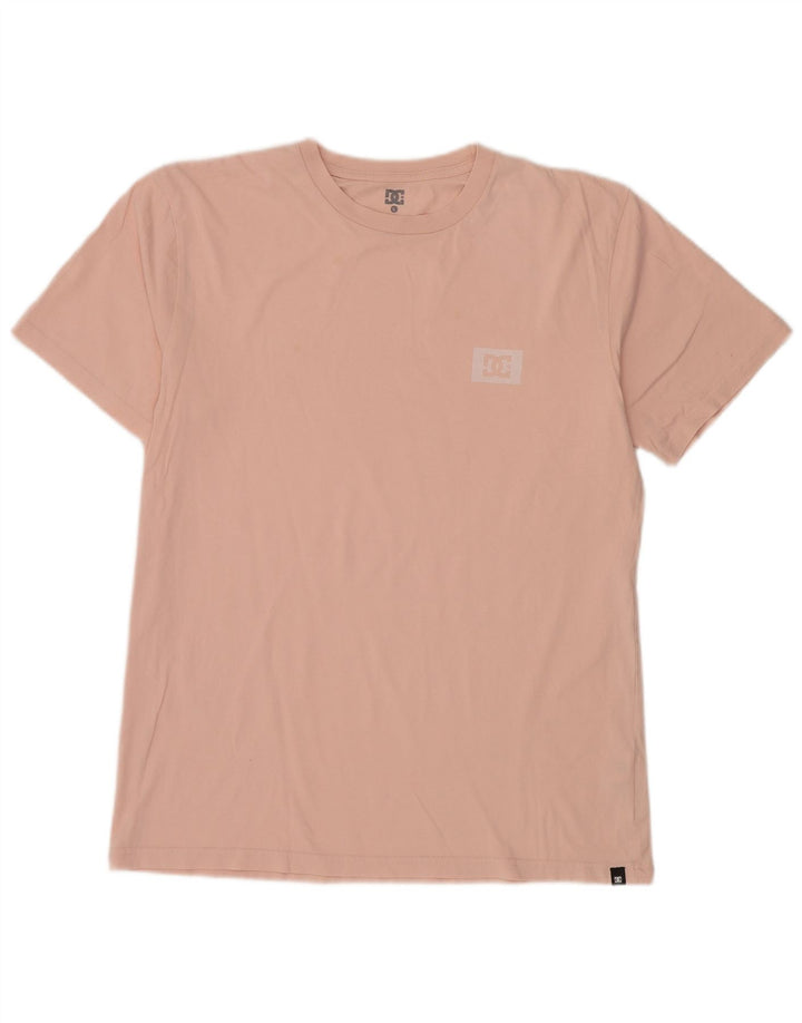 DC Herre grafisk T-shirt Top Stor Pink Bomuld