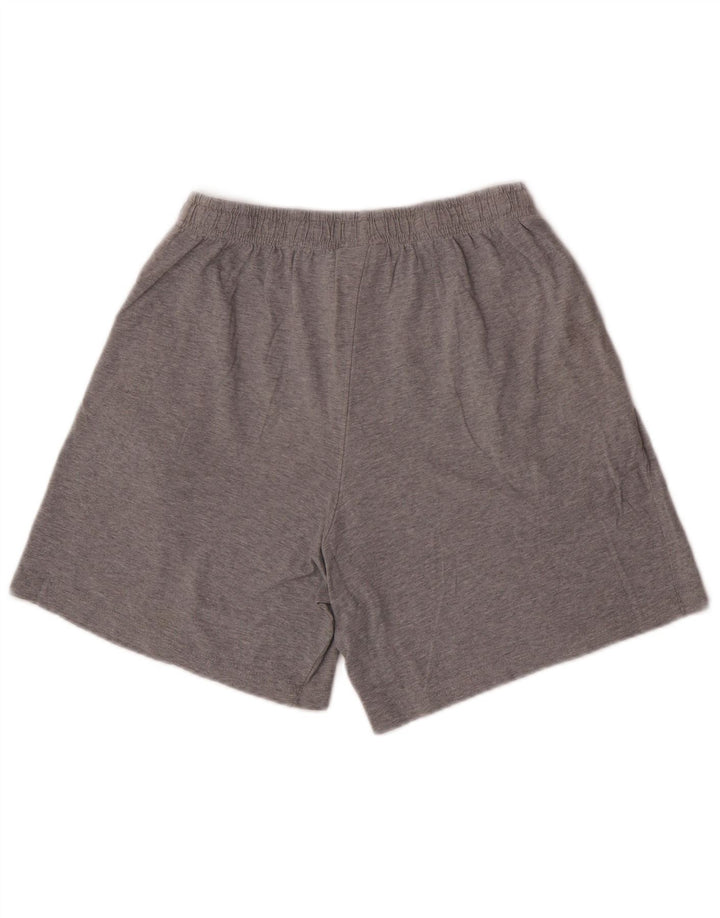 Champion Herre grafiske almindelige sportsshorts Små grå bomuld