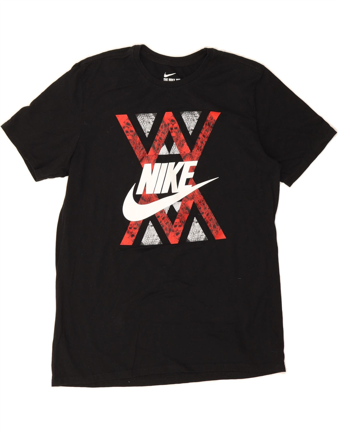 NIKE Mens Graphic T-Shirt Top Large Black Vintage Nike and Second-Hand Nike from Messina Hembry 
