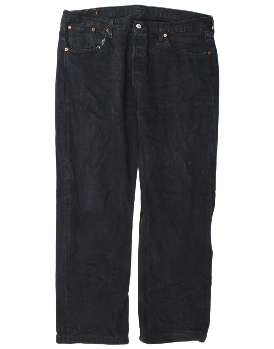 Levi's Herre 501 Straight Jeans W38 L30 Navy Blue