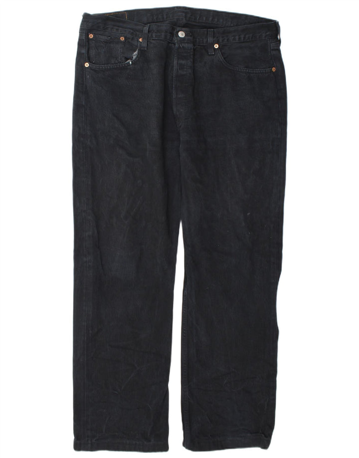 Levi's Herre 501 Straight Jeans W38 L30 Navy Blue