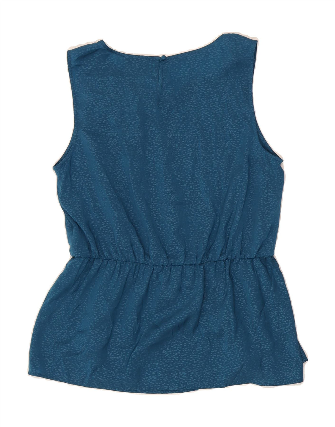 MOSSIMO Womens Sleeveless Blouse Top UK 16 Large Blue Spotted Polyester Vintage Mossimo and Second-Hand Mossimo from Messina Hembry 