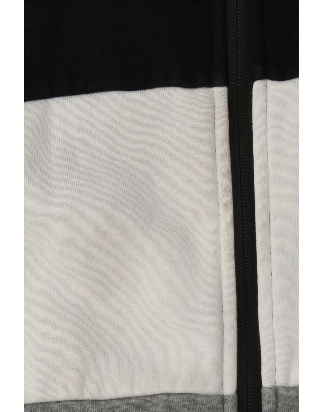 Puma Hættetrøje med lynlås til mænd 2XL Sort Colourblock Bomuld