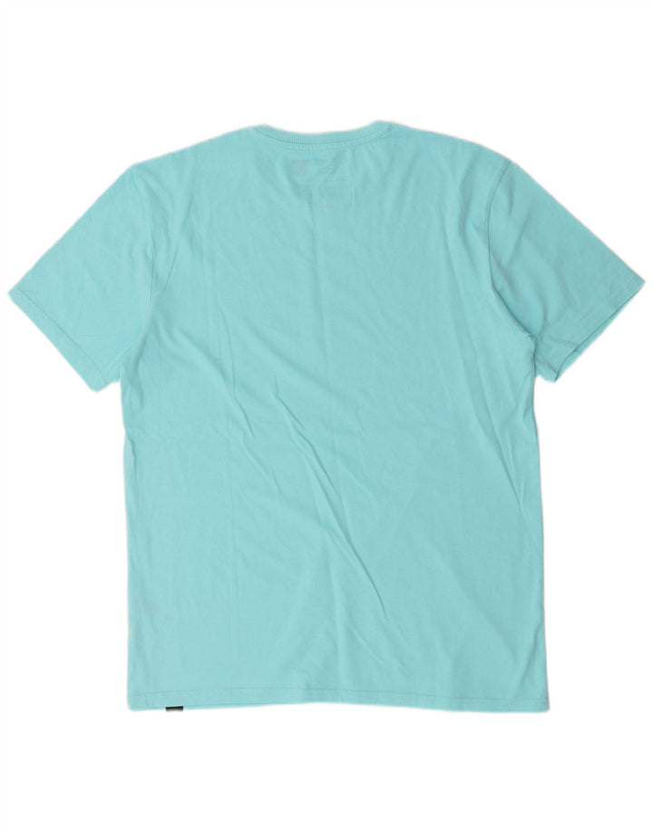 O'Neill Herre Regular Fit grafisk T-shirt top mellemblå bomuld