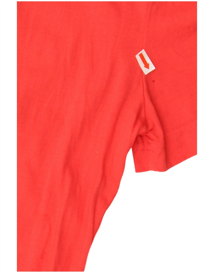 Adidas Herre grafisk T-shirt top lille rød bomuld
