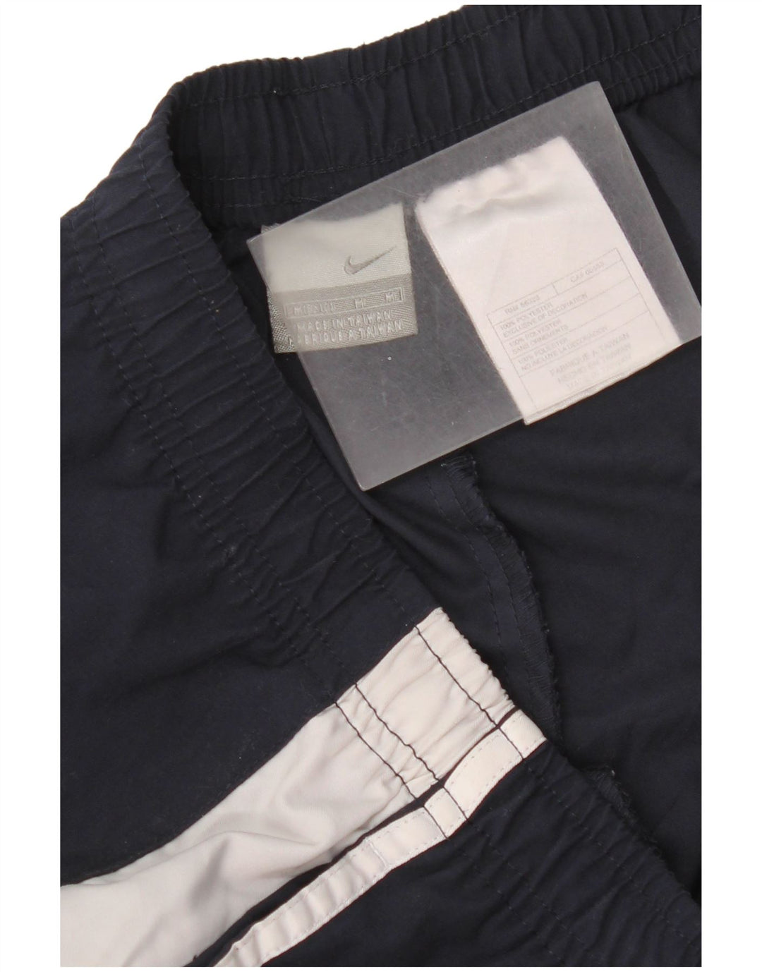 Nike træningsdragtsbukser til kvinder US 8/10 Medium Navy Blue Colourblock