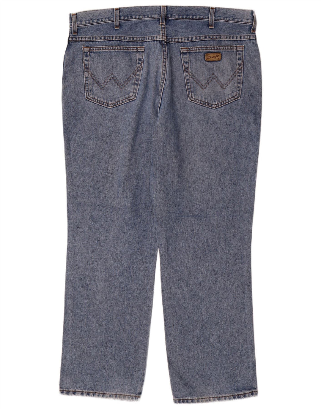 Wrangler Herre Texas Straight Jeans W40 L30 Blå Bomuld