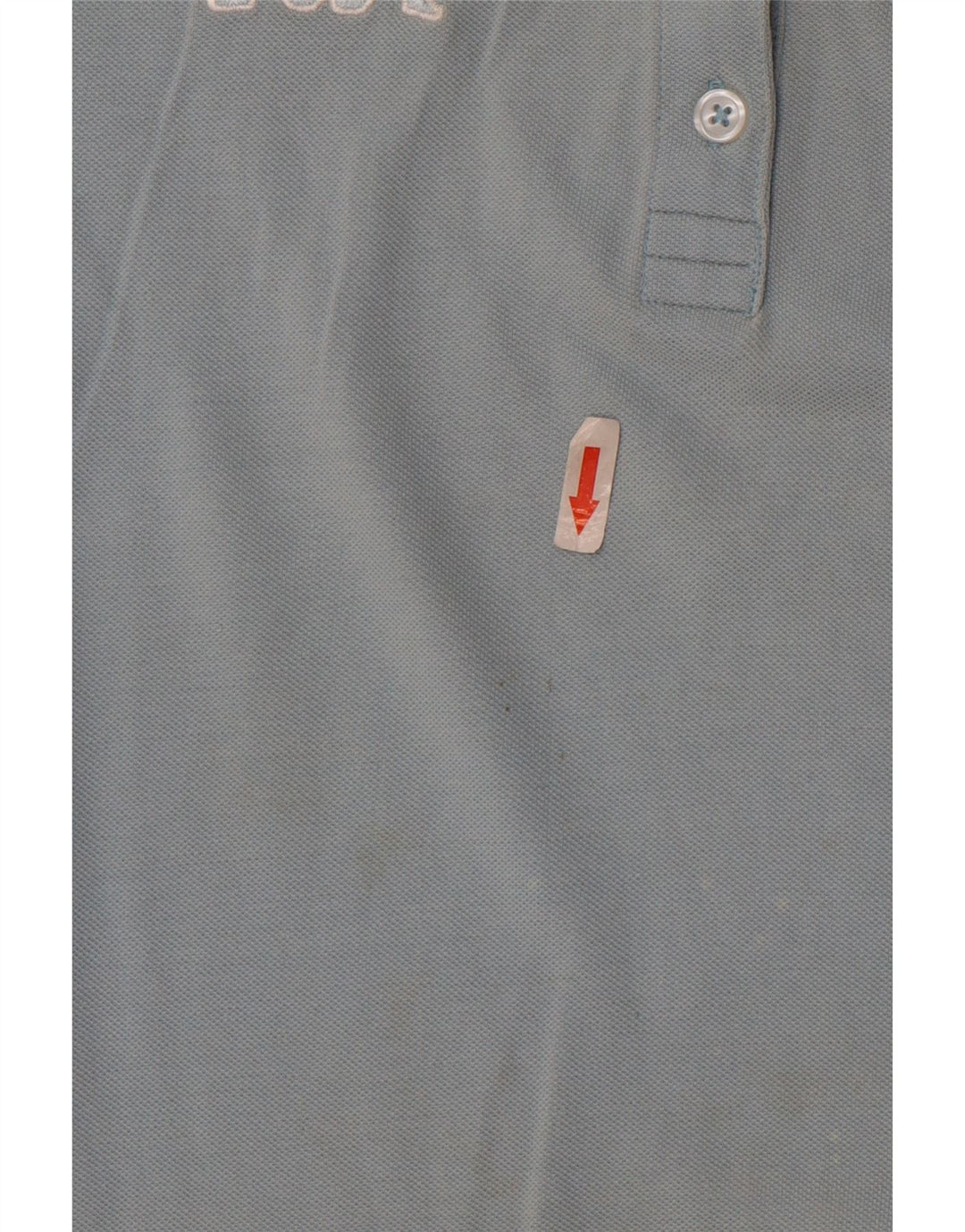 Kappa Dame Polo Shirt UK 12 Medium Blue Bomuld