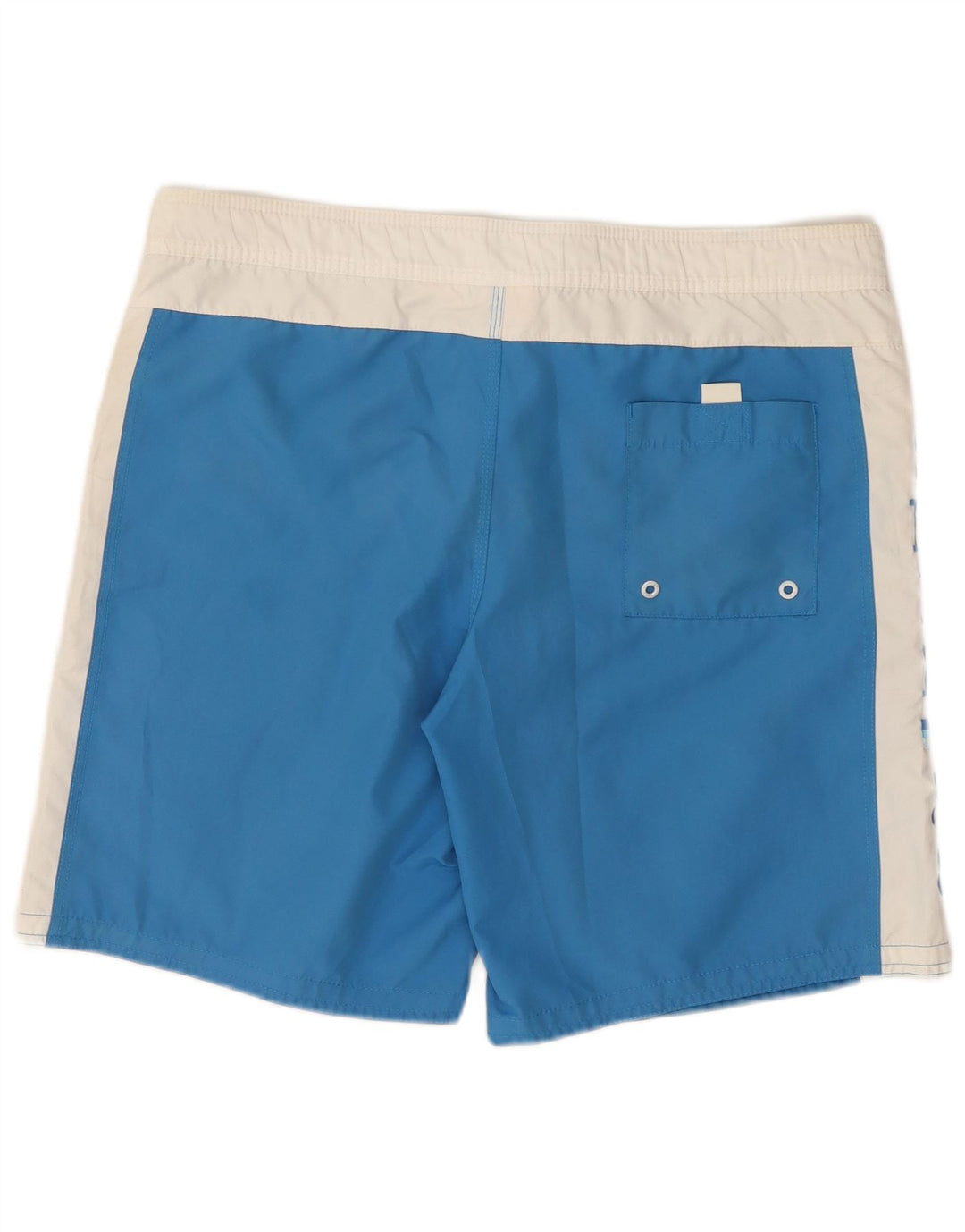 Sundek Herre grafiske svømmeshorts XL Blå Colourblock Polyester