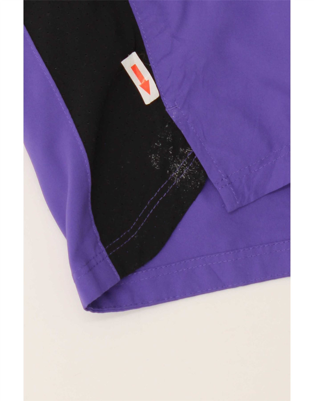 Nike sportsshorts til kvinder UK 10 Small Purple Polyester
