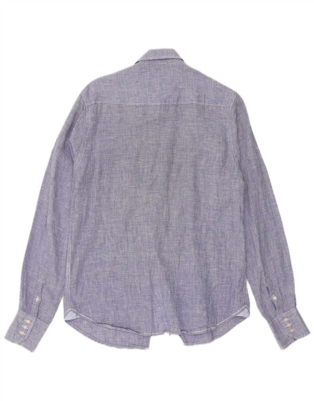 Scotch & Soda-skjorte til mænd, lille blå Houndstooth