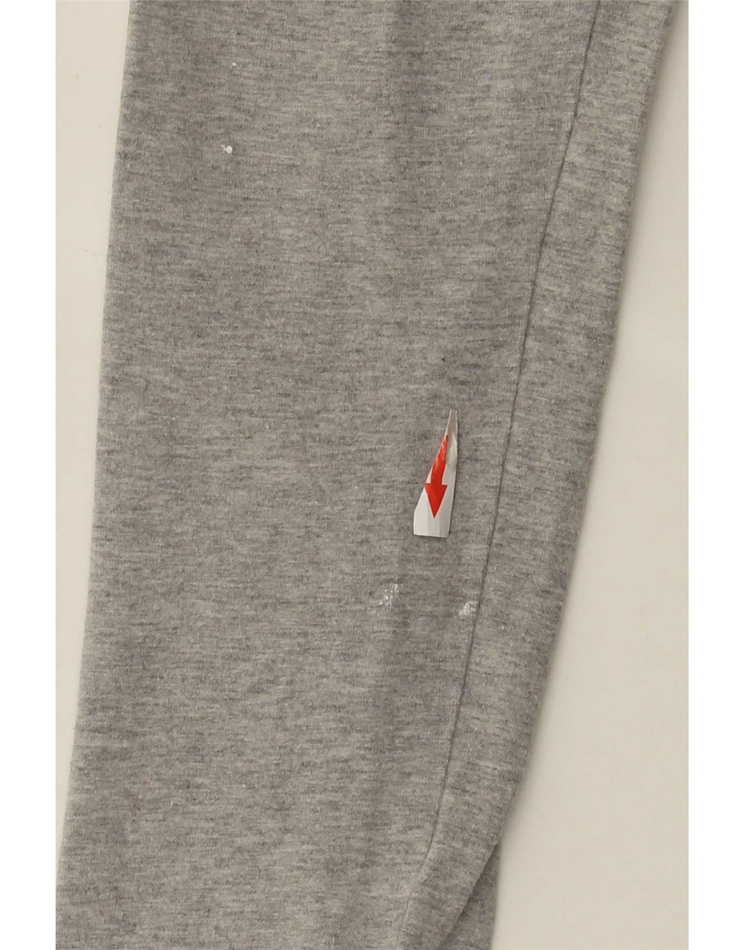 Adidas Dame Grafiske Leggings UK 8 Små Grå Bomuld