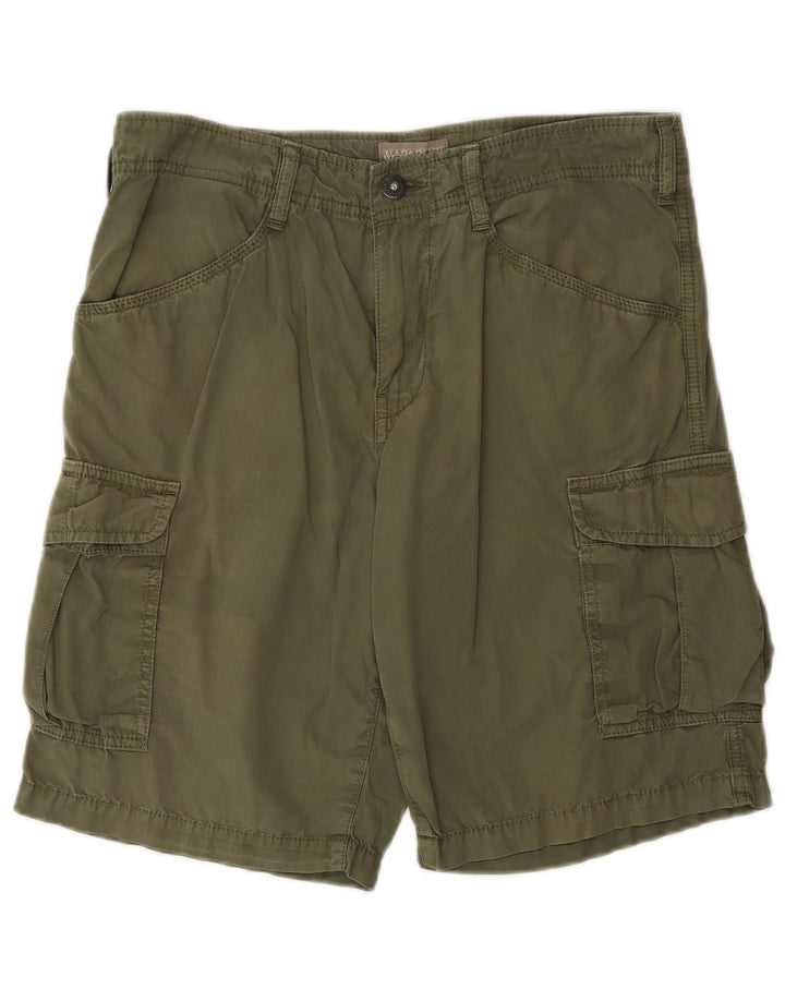 Napapijri Herre Cargo Shorts W31 Medium Green Bomuld
