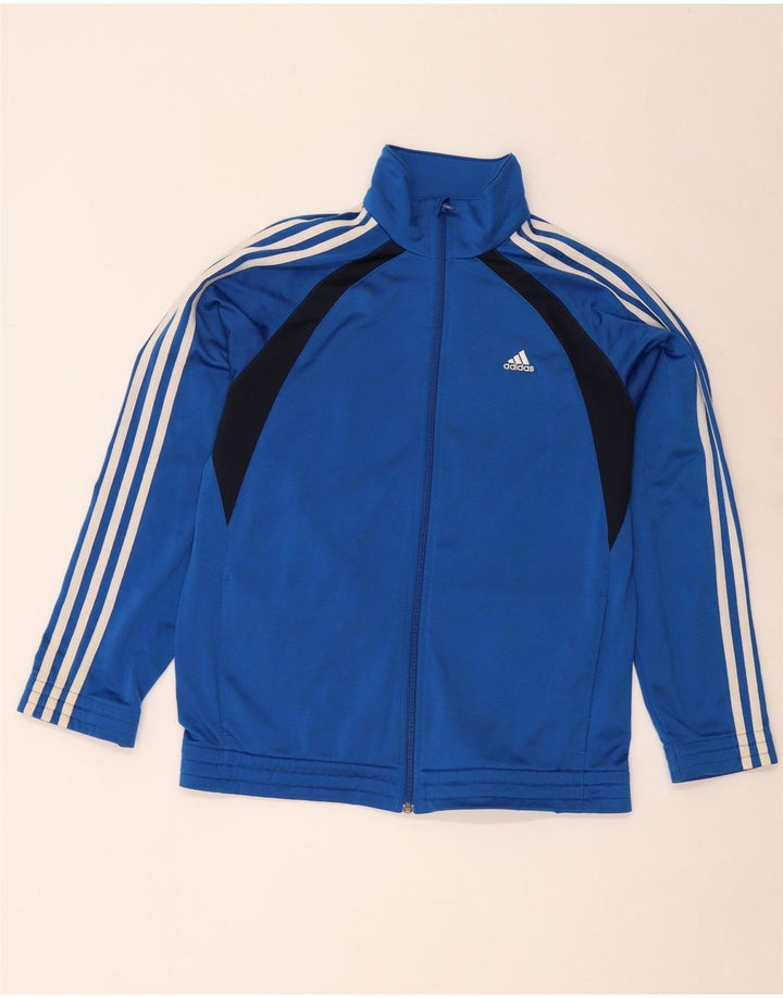 Adidas Træningsdragt Topjakke til drenge 15-16 år Blå Colourblock Polyester