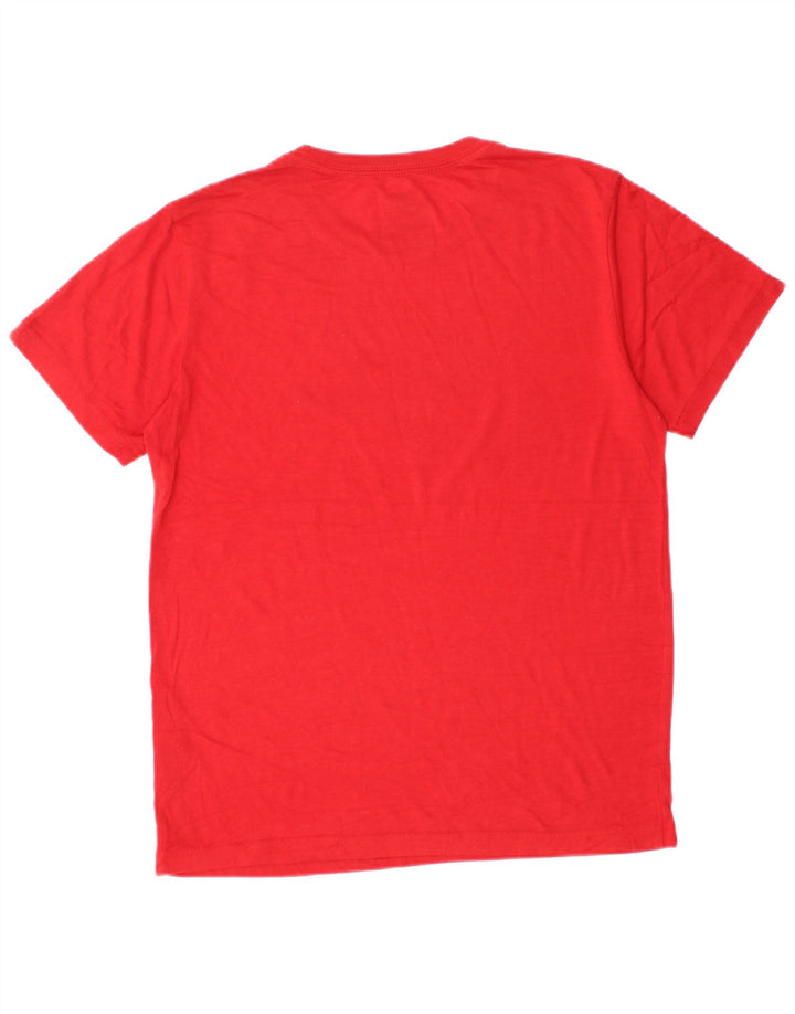 Nike Herre Slim Fit Grafisk T-shirt Top Medium Rød