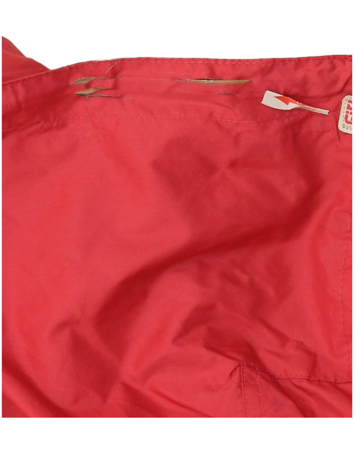 Gas Regnjakke med hætte til kvinder UK 16 Large Pink Polyester