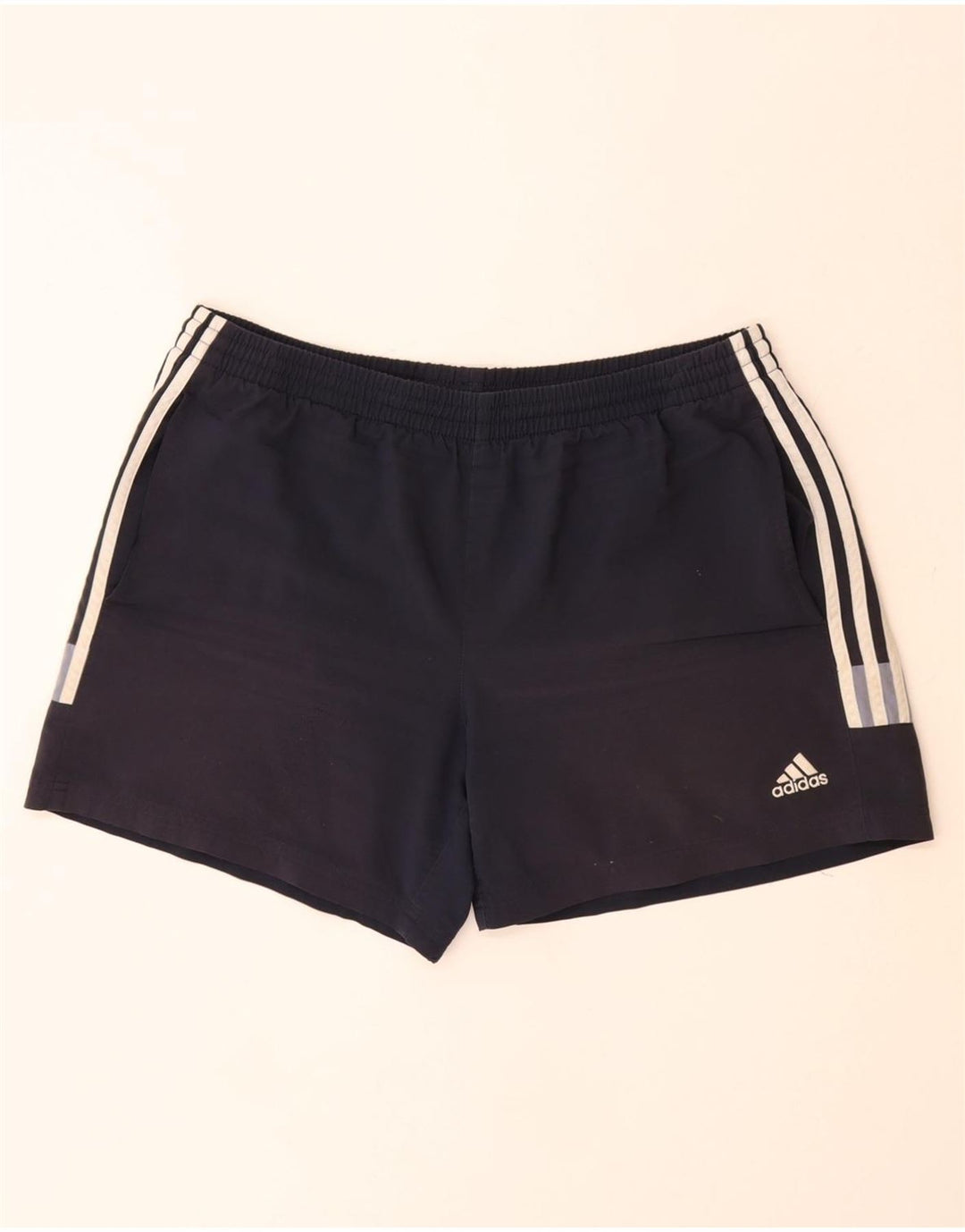 ADIDAS Herre Clima 365 Sportshorts XL Marineblå Colourblock Polyester