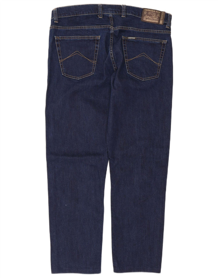 CARRERA Herre 717 Slim Jeans W38 L29 Marineblå Bomuld