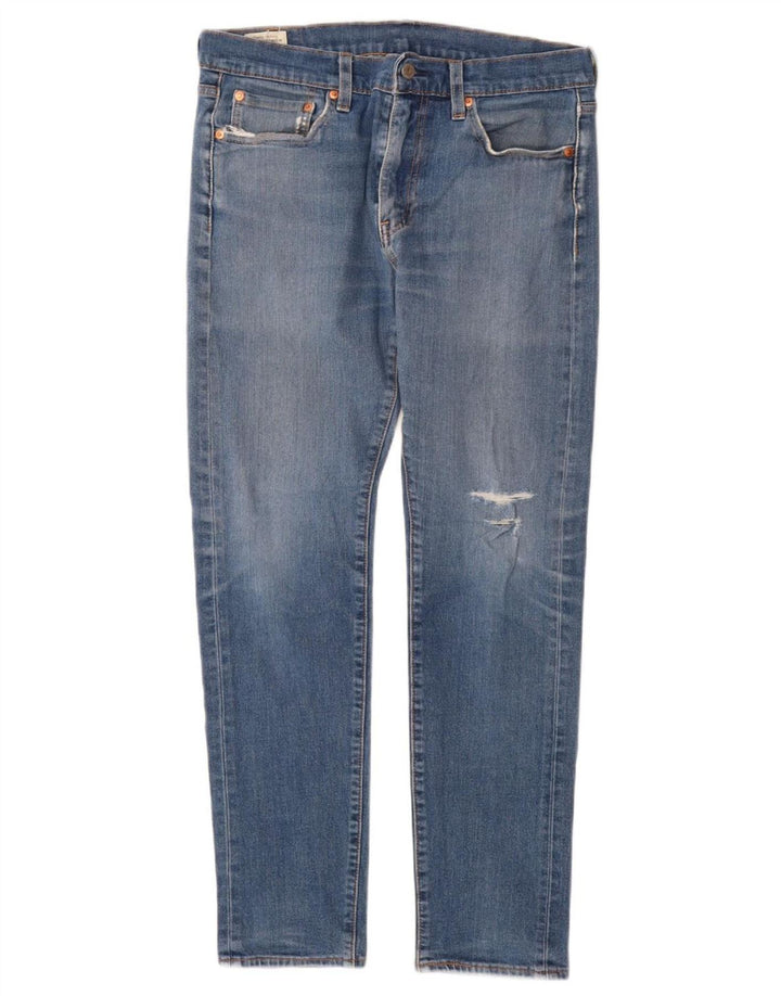 Levi's Dame 510 Skinny Jeans W32 L28 Blå