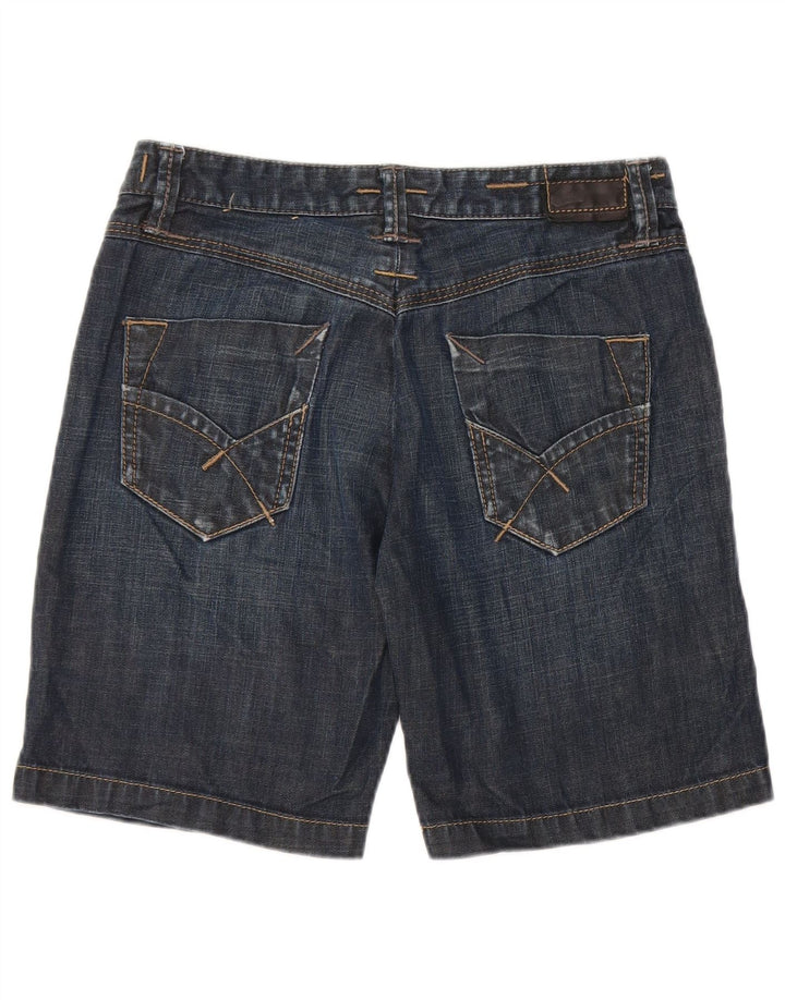 Gas denimshorts til kvinder W27 Små marineblå bomuld