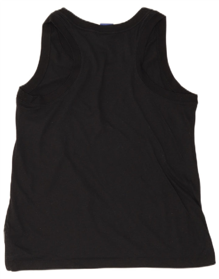 Nike Dame Grafisk Vest Top UK 14 Medium Sort