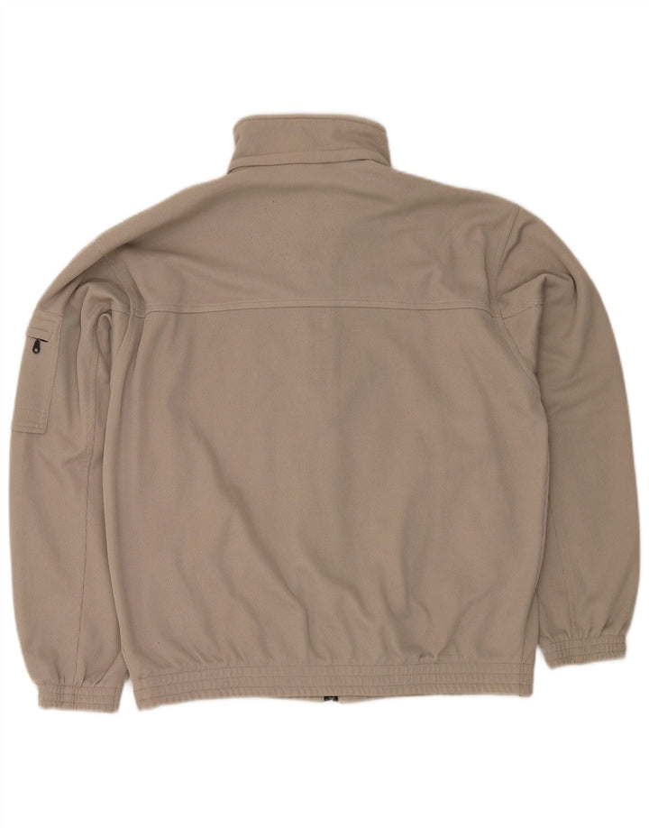 Diadora Træningsdragt til mænd Topjakke UK 40 Medium Beige Polyester