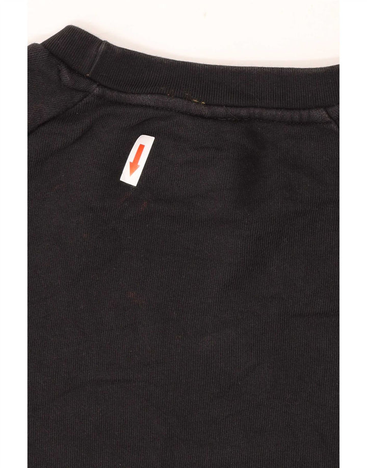 Adidas Herre grafisk sweatshirt Jumper Medium Sort