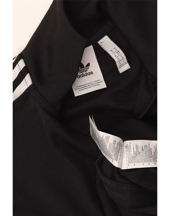 Adidas Træningsdragt til mænd, topjakke, lille sort polyester