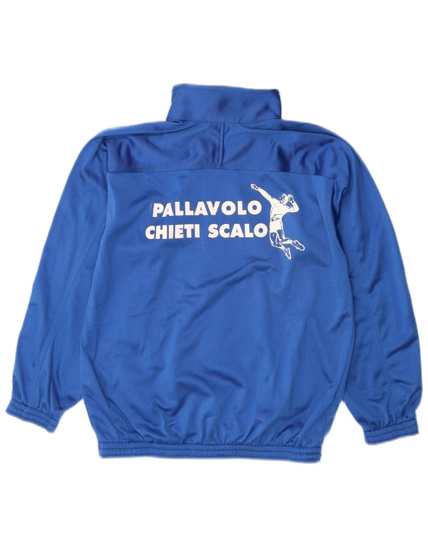 CHAMPION drenge grafisk træningsdragt topjakke 11-12 år blå polyester