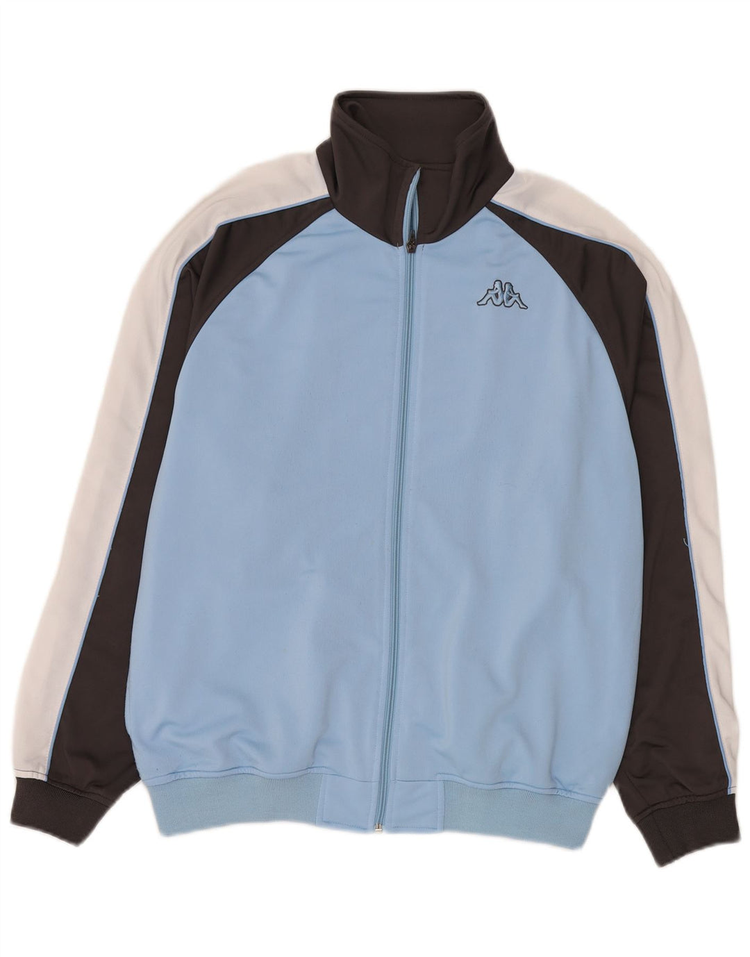 Kappa Træningsdragt til mænd Topjakke Medium Blue Colourblock Polyester
