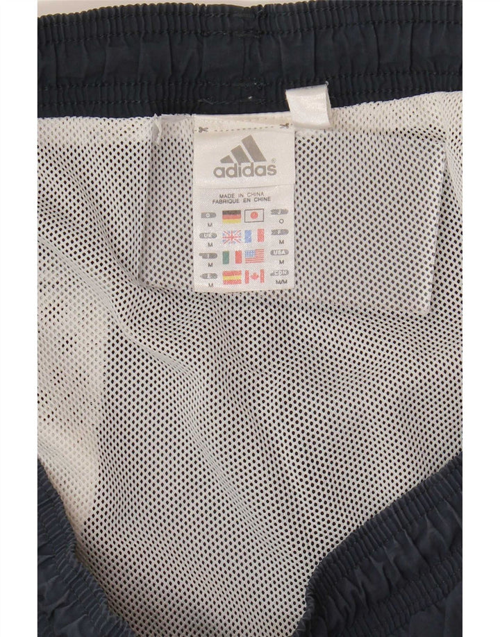 Adidas grafiske sportsshorts til mænd mellem marineblå polyamid