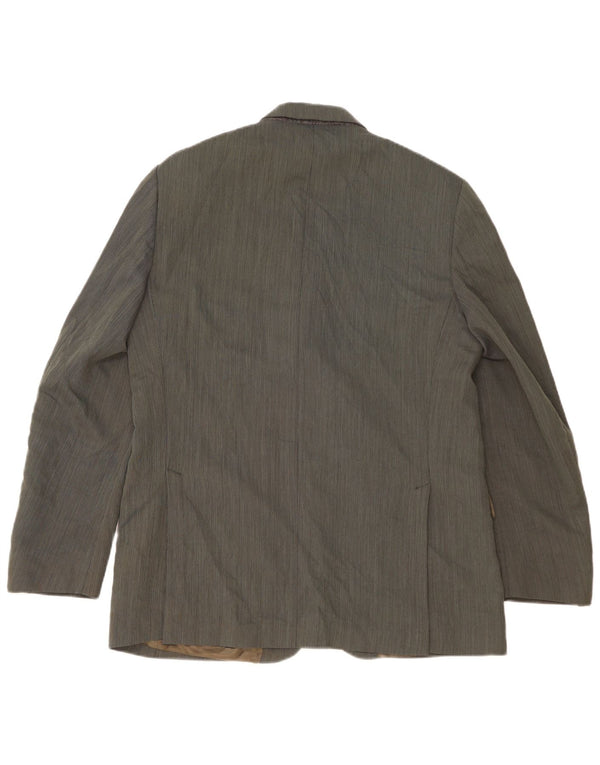 Daniel Hechter Herre 3 Button Blazer Jacket UK 40 Large Green