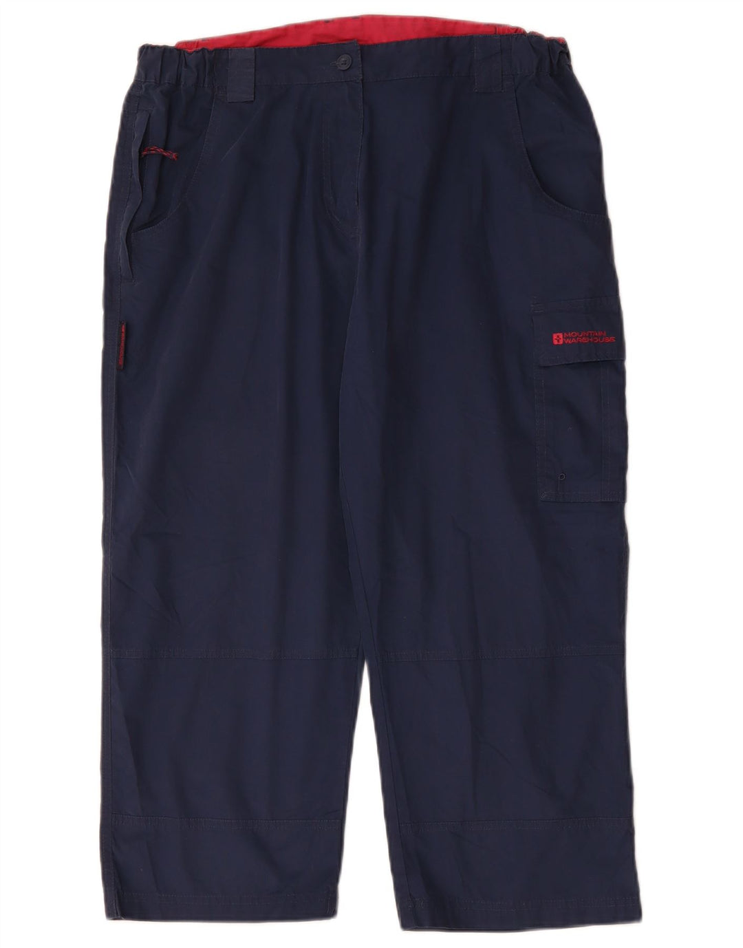 MOUNTAIN WAREHOUSE Dame Capri Bukser UK 14 Large W34 L22 Navy Blue