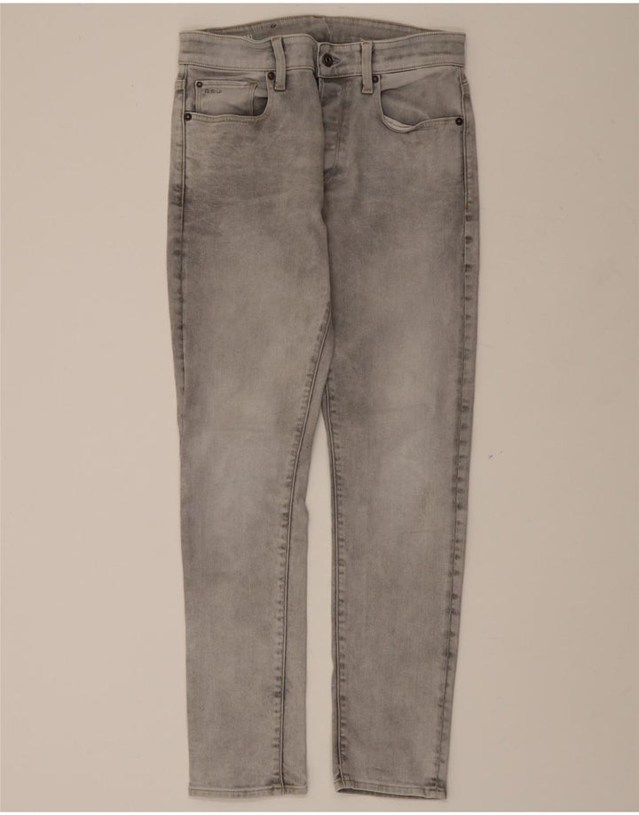 G-STAR Mens Slim Jeans W30 L32 Grey Cotton Vintage G-Star and Second-Hand G-Star from Messina Hembry 